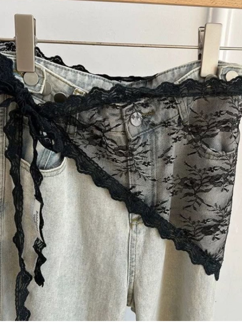Lace Waist Scarf Belt - Picture 3 of 7